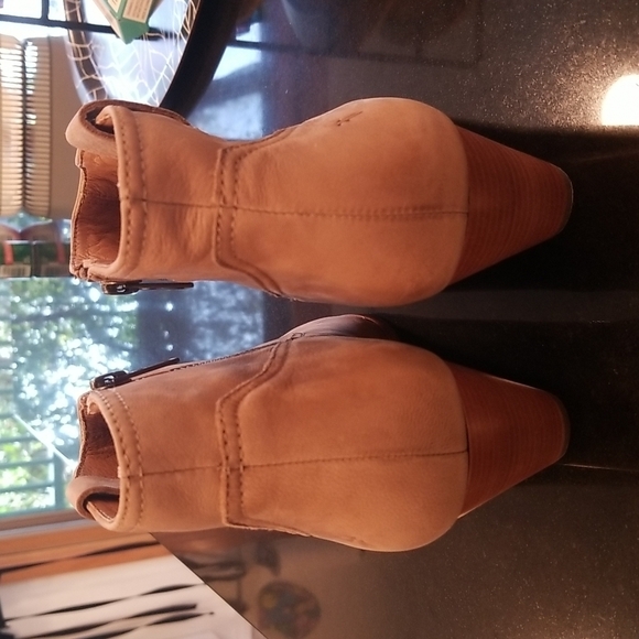 💕FRYE💕 Rory Bootie Ash Cowboy Ankle Western Boots Pointed Toe Leather 10 NWOT - Picture 7 of 16